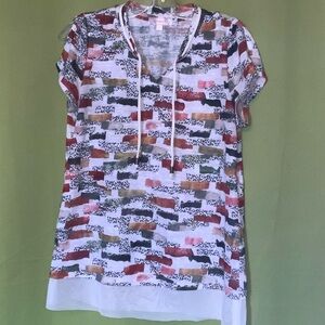 Le Grenier Multicolor Patterned Women's Top